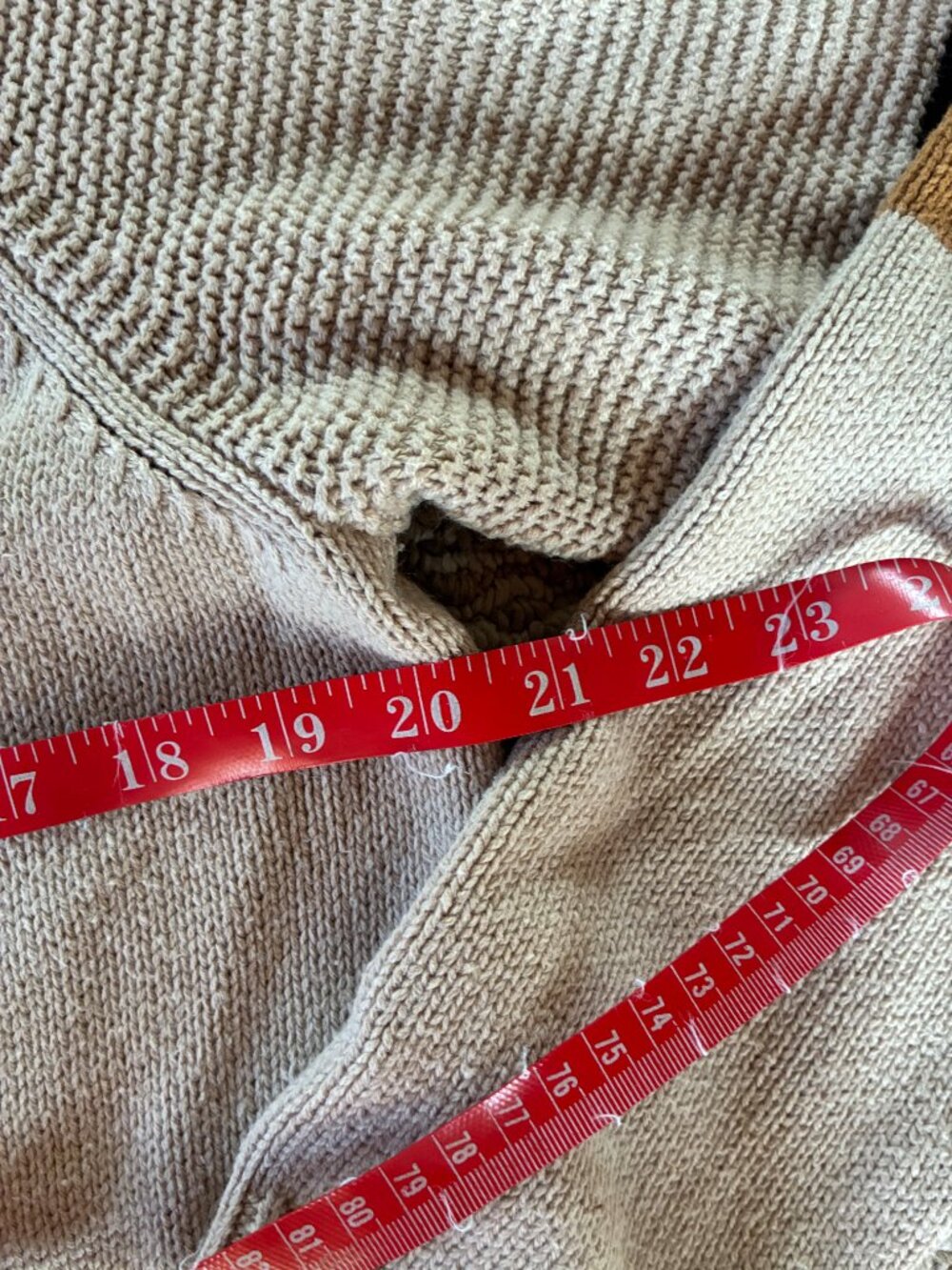 Ariat Cardigan Duster Western Aztec Large Southwestern Geometric Tan Boho Earth - Picture 4 of 7